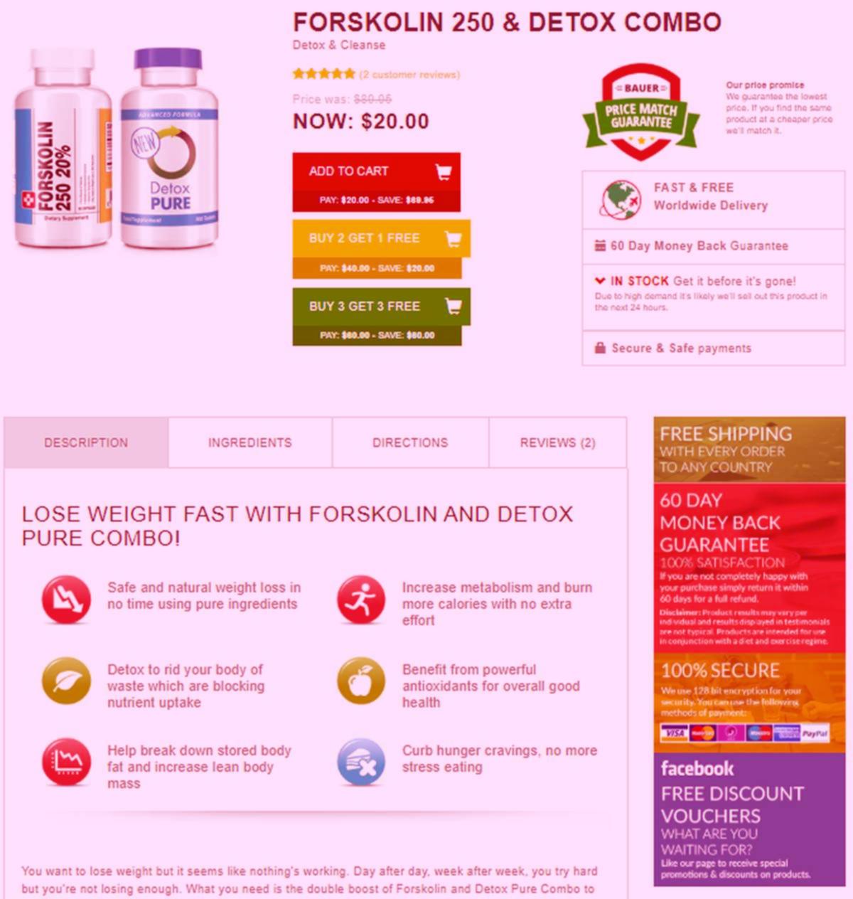 Forskolin 250 Weight Loss Wolfson Berg moved to Bauer Nutrition