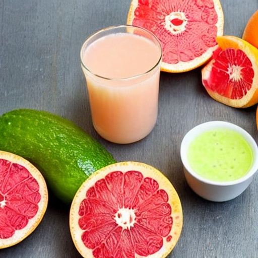 Băutura de slăbit cu suc de grepfrut și castraveți