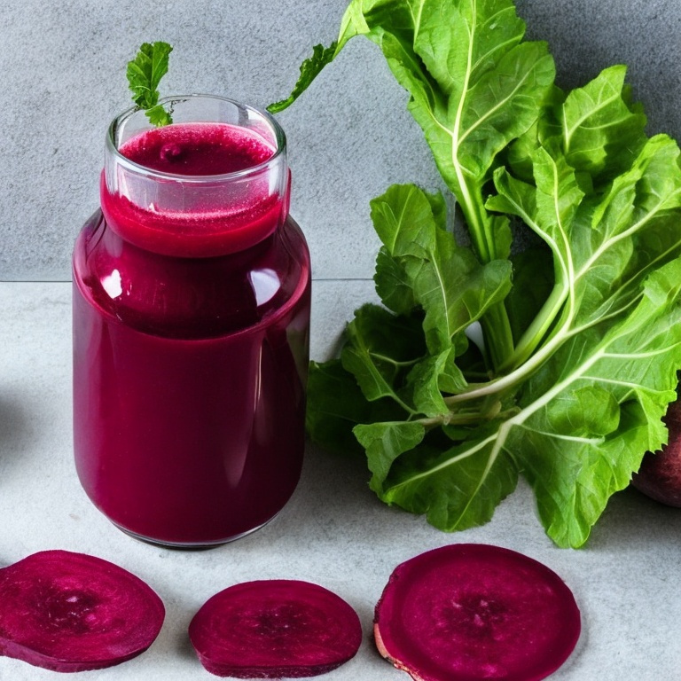 suc de sfecla rosie pentru slabit